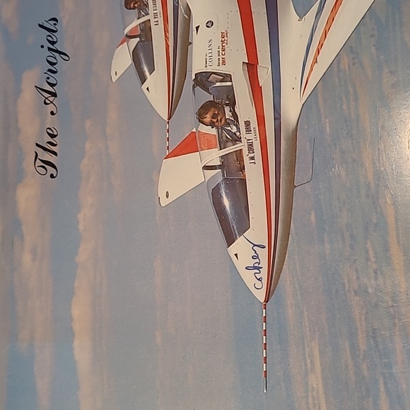Bede BD-5J The Acrojets Corkey Fornof Bob Bishop Signed Photo - Picture 3 of 7